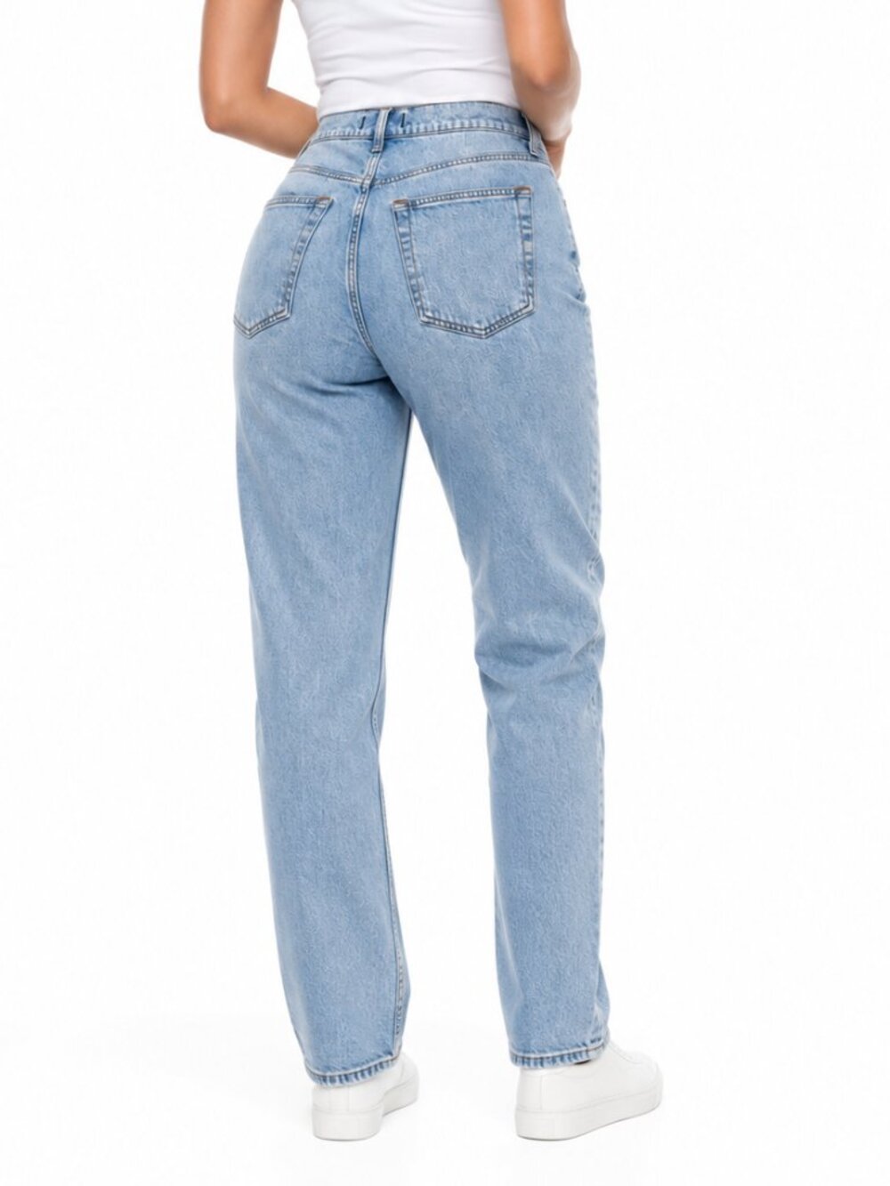 Abercrombie & Fitch “The 90s Slim Straight Ultra High Rise” Jeans – Curve Love,